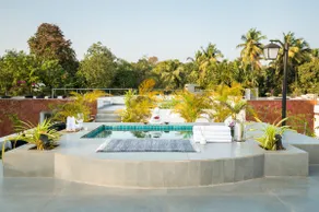 LaZamora Pvt pool villa-Vagator-garden & terrace. - Image 2
