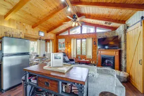 Near Lake + Trails: Rustic Newland Cabin w/ Deck! - Image 4