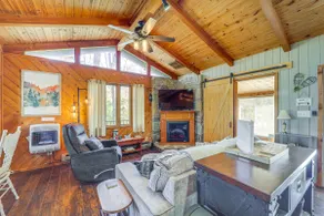 Near Lake + Trails: Rustic Newland Cabin w/ Deck! - Image 5