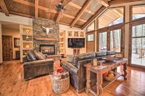 Deck + Fire Pit: Family-Friendly Lakeside Retreat - Image 4