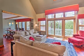 Wooded Waterfront Grantham Home < 10 Mi to Ski! - Image 2