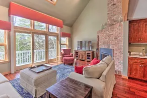 Wooded Waterfront Grantham Home < 10 Mi to Ski! - Image 4