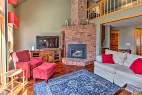 Wooded Waterfront Grantham Home < 10 Mi to Ski! - Image 5
