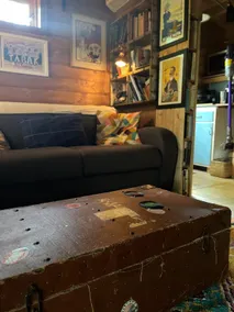 Retro Lodge nr Dartmoor with hot tub & opt sauna - Image 4