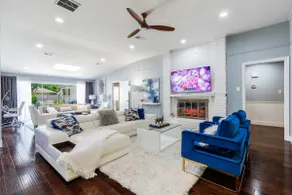 Modern Home with a Firepit, Heated Pool & Spa - Image 2