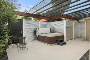 Stargaze your evenings away in the private backyard Hot Tub. - Image 2