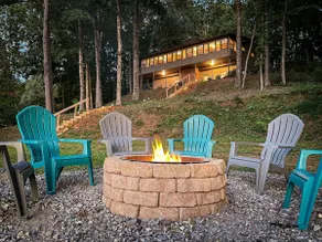 Mountain Lake House w/ private dock, stunning views - Image 2