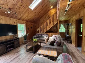 Knotty Pine - Private cabin nestled in the woods, fire pit, near CDP/ASV - Image 2