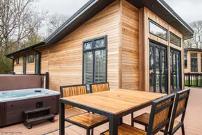 Rowan Lodge | sleeps 4 - Hot Tub, Dog Friendly - 5* Gold Award - Image 2
