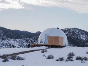 Private Hotsprings Glamping Two Tubs Dome - Image 3