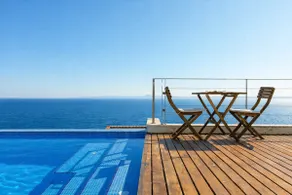 Seafront Villa with Infinity Pool and Views - Image 5