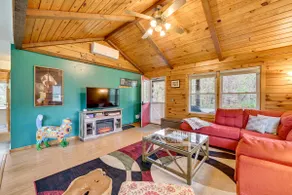 High Peak Heaven: Cozy Log Cabin on 1 Acre! - Image 2