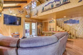 Deck & Hot Tub Bear Country Cabin, upper canyon - Image 5