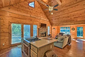 Blue Ridge Mtns Creekside Cabin w/ Hot Tub + Pier! - Image 4