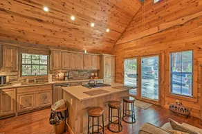 Blue Ridge Mtns Creekside Cabin w/ Hot Tub + Pier! - Image 5