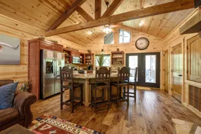 “The Buckeye” Secluded Log Cabin/Fireplace/Hottub - Image 2
