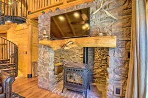 Luxury Mountain Cabin w/ Furnished Deck + Views! - Image 5