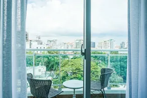 Modern 1BR-WiFi-AC-View-Gym-BlueMall |Yellowkey - Image 3