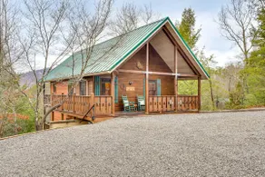 2-Tier Deck & Hot Tub: Quiet Sevierville Cabin - Image 2