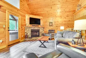 2-Tier Deck & Hot Tub: Quiet Sevierville Cabin - Image 3