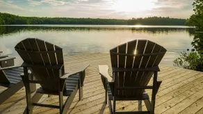 SW-Ausrichtung Neubau am Bass Lake Cottage mit allem Schnickschnack! - Image 2