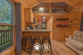 Gabriele Luxury Pondside Cabin w/ Hot Tub, Firepit - Image 2