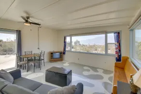 Patio & Views: Eccentric Desert Hot Springs Home - Image 3