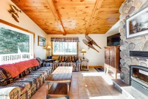 Lakefront Family Home with Pier Views & Canoe - Image 3