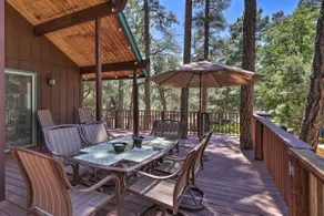 Deck w/ Wooded Views: Rustic-Chic Prescott Cabin! - Image 2