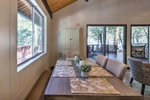 Deck w/ Wooded Views: Rustic-Chic Prescott Cabin! - Image 5
