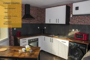 3*** furnished vacation rental Industrial loft in Fismes - Image 2