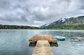 Lakefront Eatonville Cabin w/ Dock & Mtn Views! - Image 2