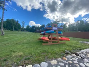 Adirondack Lakeside Lodge w/ private beach/dock, SUP, wraparound deck, firepit - Image 4