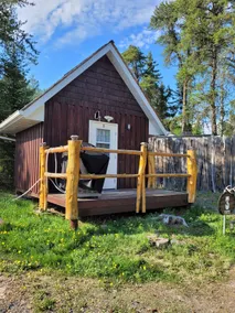 Site 03 Hunter Glamping Bunkie on Small Urban Farm - Image 2