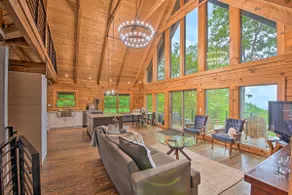 Luxe Jasper Cabin w/ Deck + Blue Ridge Mtn Views! - Image 4