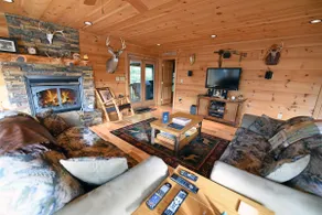 3BR Luxury Cabin • Hot Tub, Fireplaces & Firepit - Image 2
