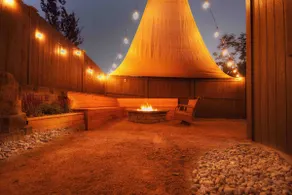 DogOk. Large Retreat, 3 King Beds. Fire pit - Image 4