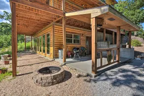 Spacious Log Cabin w/ Fire Pit & Game Room! - Image 2