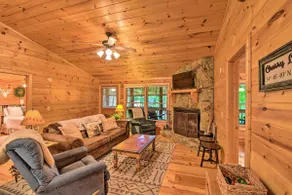'Pinot & Pine' Chic Log Cabin ~ 5 Mi to Blue Ridge - Image 2