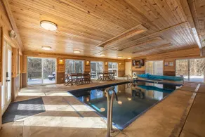 Hilltop Retreat with Indoor Saltwater Pool - Image 3