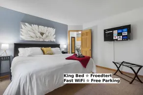 King Suite✦Sanitized Between Gäster✦Nära Froedtert - Image 2