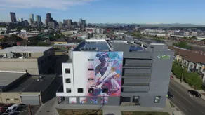 Bright & Breezy | RiNo Art Loft | Street Art Mural - Image 3