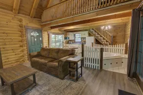 Secluded Cabin Getaway with Hot Tub, Kitchen, and Fireplace - Image 4