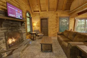 Secluded Cabin Getaway with Hot Tub, Kitchen, and Fireplace - Image 3