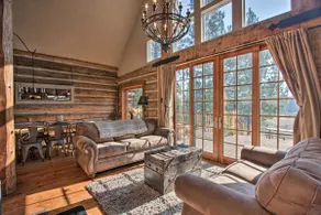 ‘Snow Pine Retreat’ - Remote Crescent Log Cabin! - Image 5