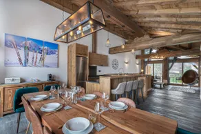Courchevel Le Praz, Apt 8 pers, 3 ch, hammam, parking, ski-room - FR-1-568-53 - Image 3