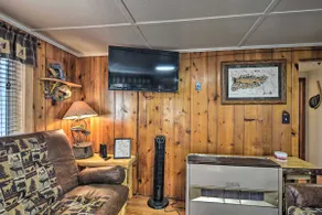 Riverfront Grayling Retreat w/ Fire Pit & Dock! - Image 4