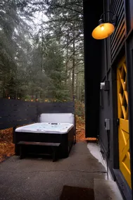 IG Famous Retro A Frame w/ Hot Tub, Record Player - Image 2