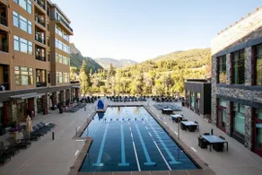 Lux Riverfront Resort, pool/tubs, spa, Avon center - Image 2