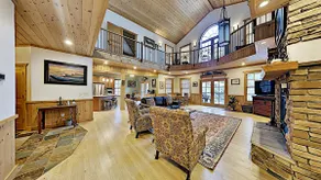 Custom Built Luxury Home On Big Round Lake With Game Room and Open Floor Plan - Image 2
